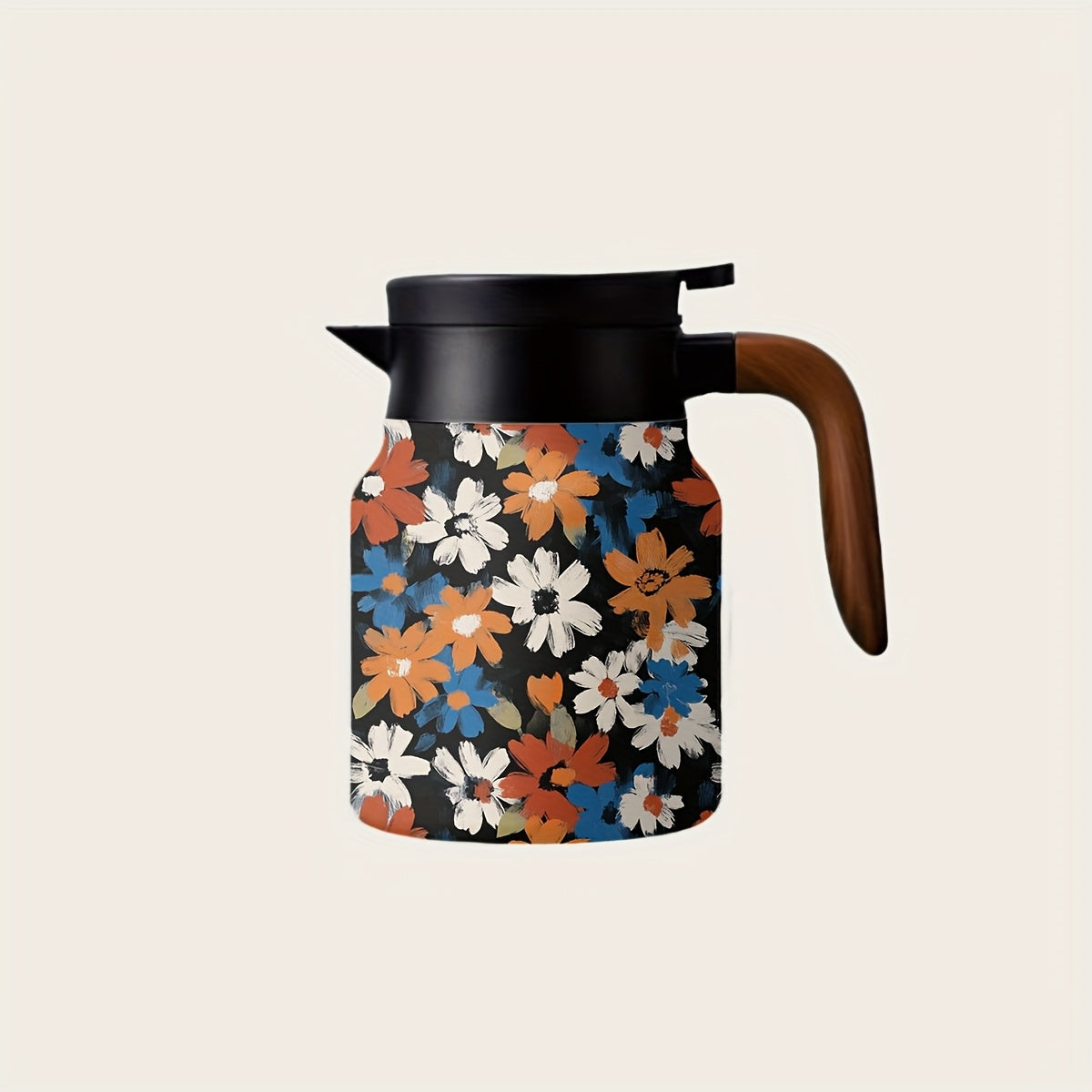 Stainless Steel Flower Tea Infuser Pot-7JYH