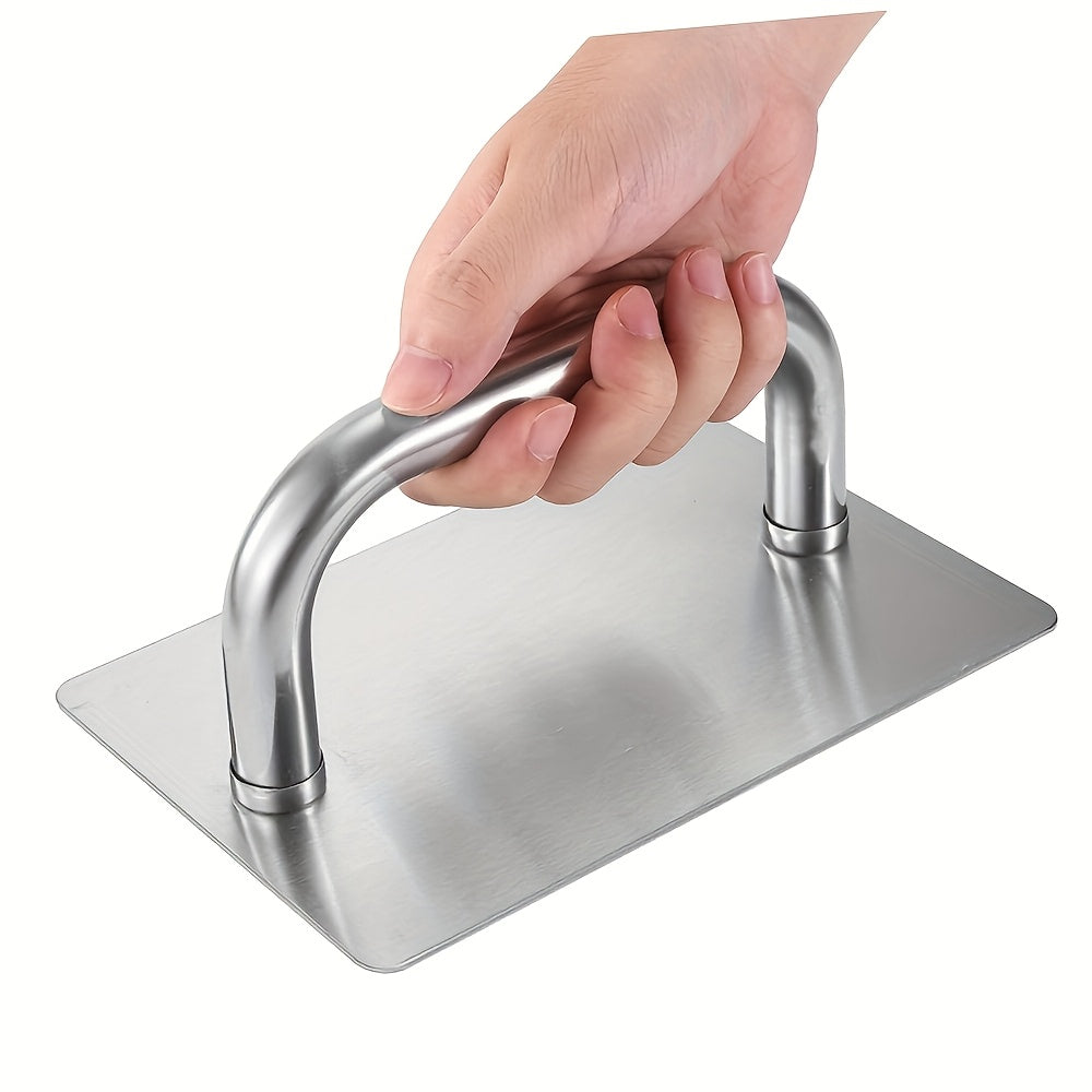 Stainless Steel Dough Compactor with Handle, Baking Tool TJR8L3D