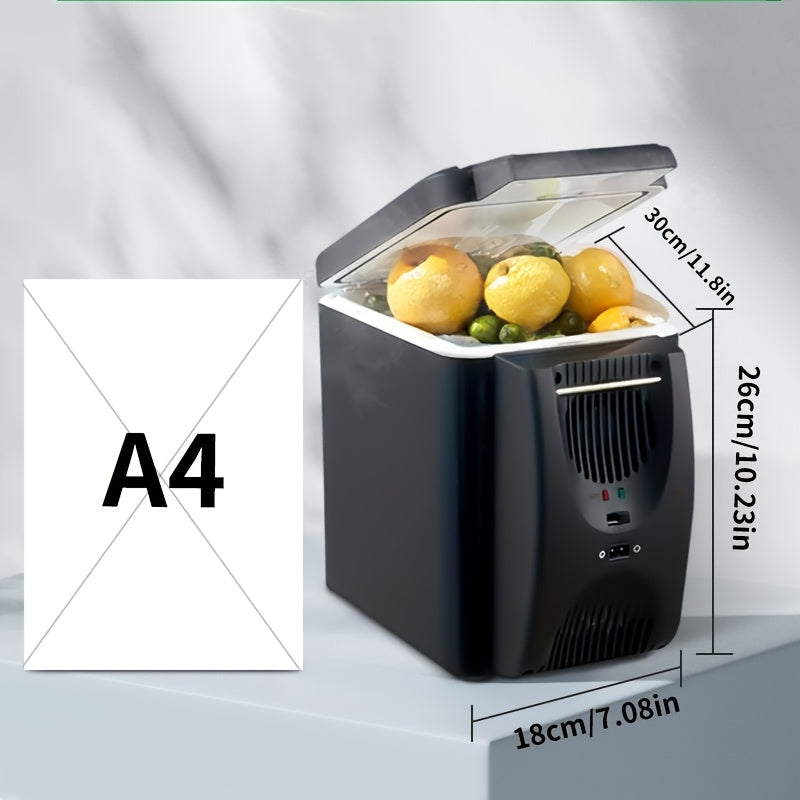 6L Portable Car Fridge  12V Electric Mini Cooler-OX28