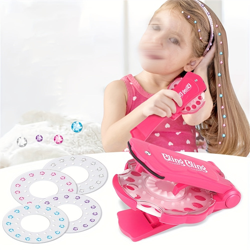 BlingingBlitz DIY Hair Accessory Drill Set for Bead Decoration TJR7N4K