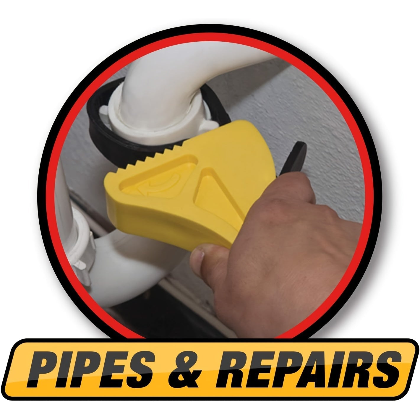 Versatile Adjustable Rubber Strap Wrench for Auto & Home TJR8W7P