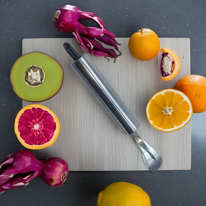 Ergonomic Stainless Steel Citrus Peeler, Easy Use TJR3P9X