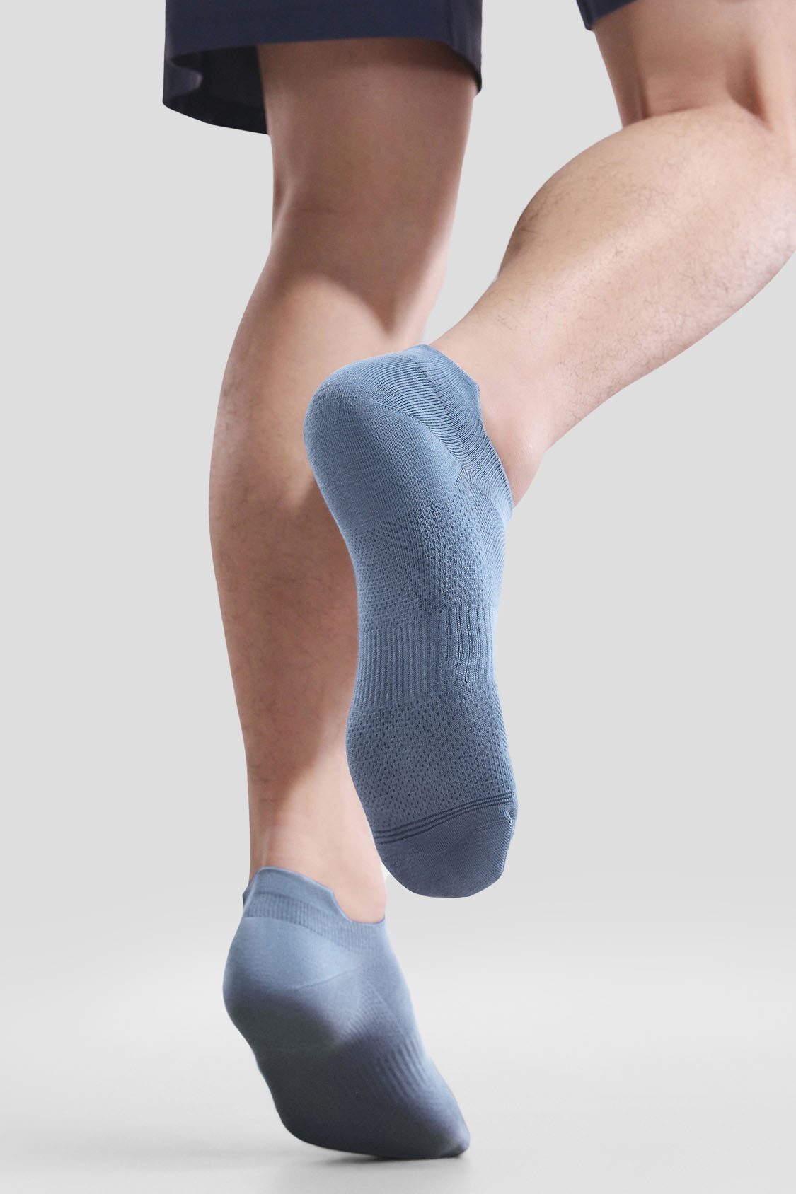 Men's Breathable Odor-Control Ankle Socks 4-Pack AF008