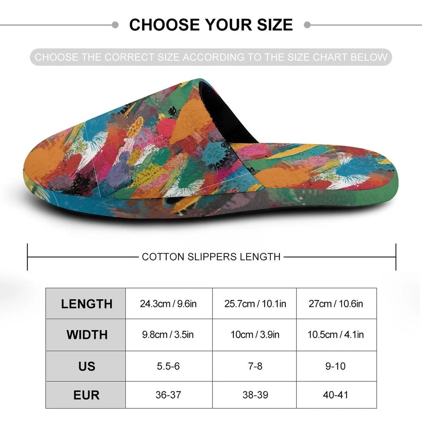 Flannel Ladies Cotton Slippers