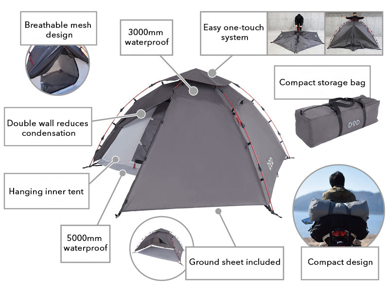 Tomo 1Pull Dome Tent