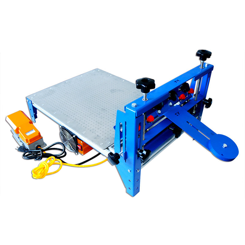 3 Directions Micro-adjustable Vacuum Screen Printer