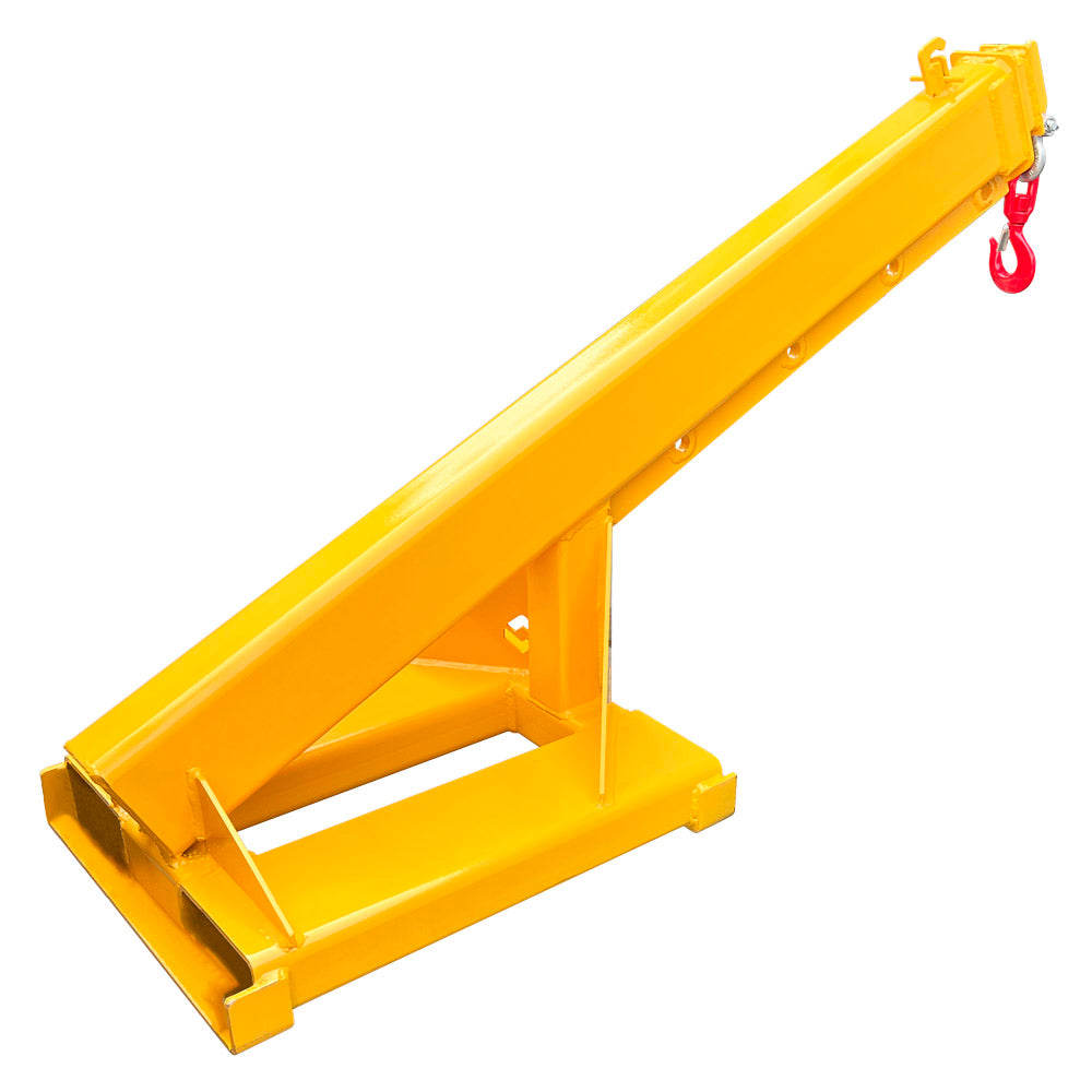 3T  Adjustable Mobile Crane Lifting Hoist Truss Jib Boom Hook