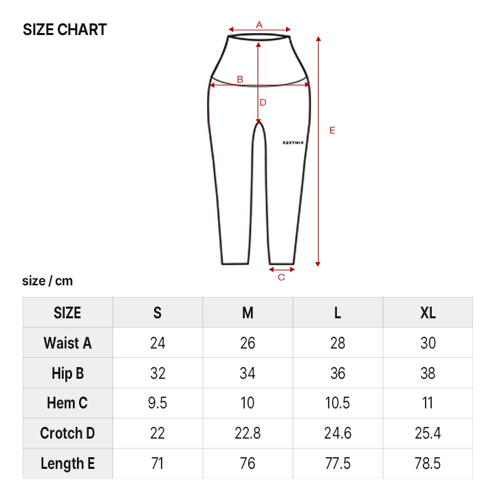 [Only New Member]Black Label 360N 8.5" Leggings
