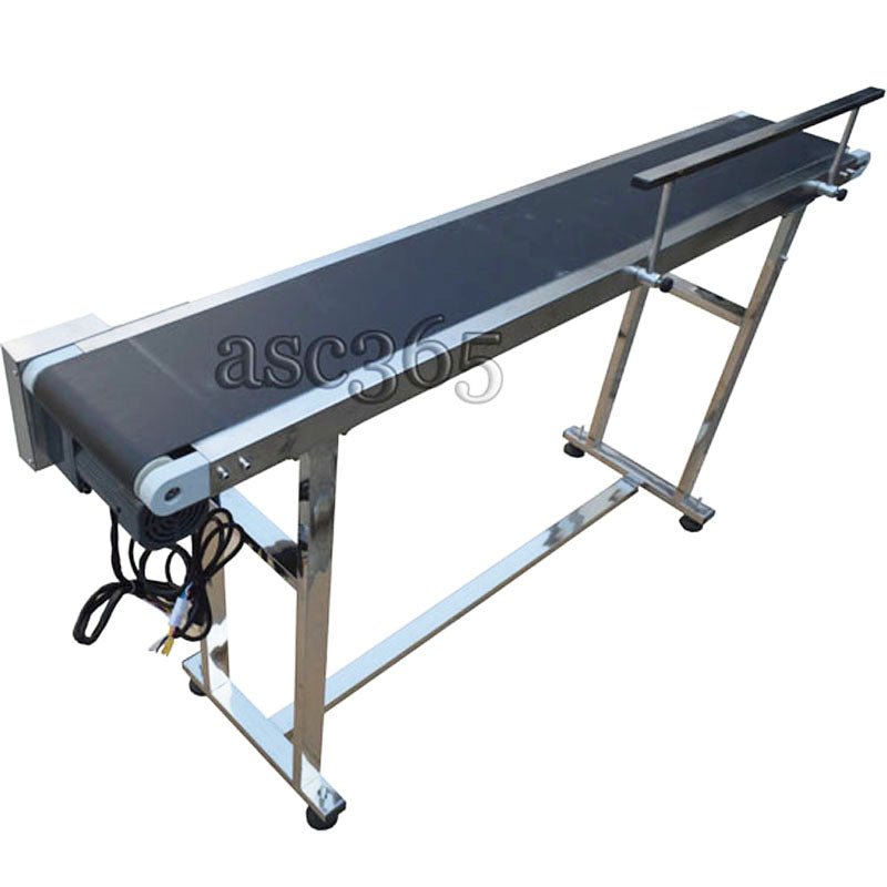 110V 1.5m PVC Conveyor Single Guardrail 20cm