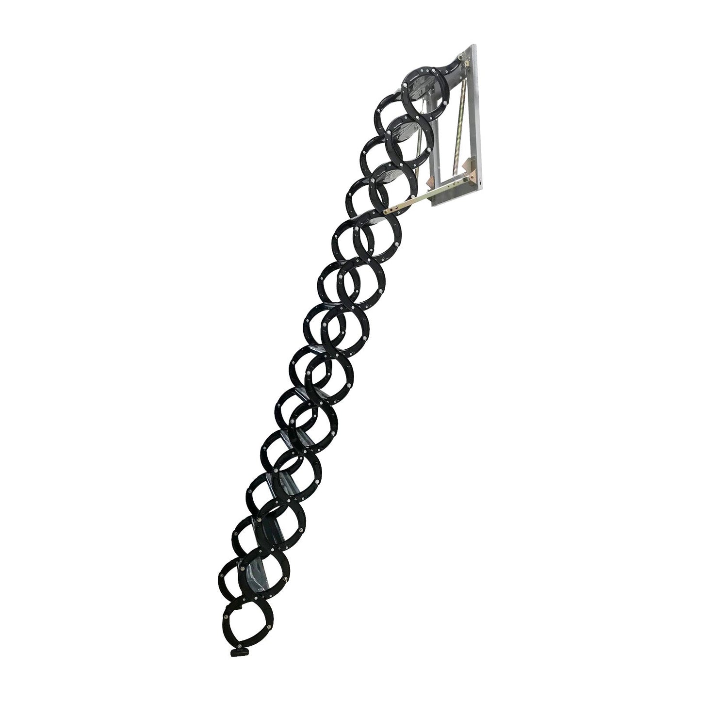 Black Loft Wall Ladder Stairs