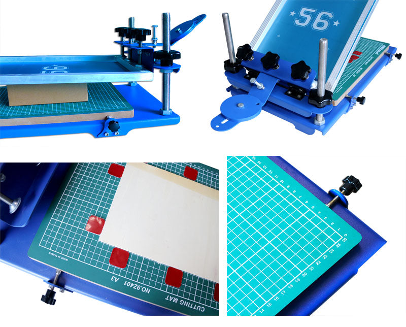 1 Color 1 Station Screen Printing Machine