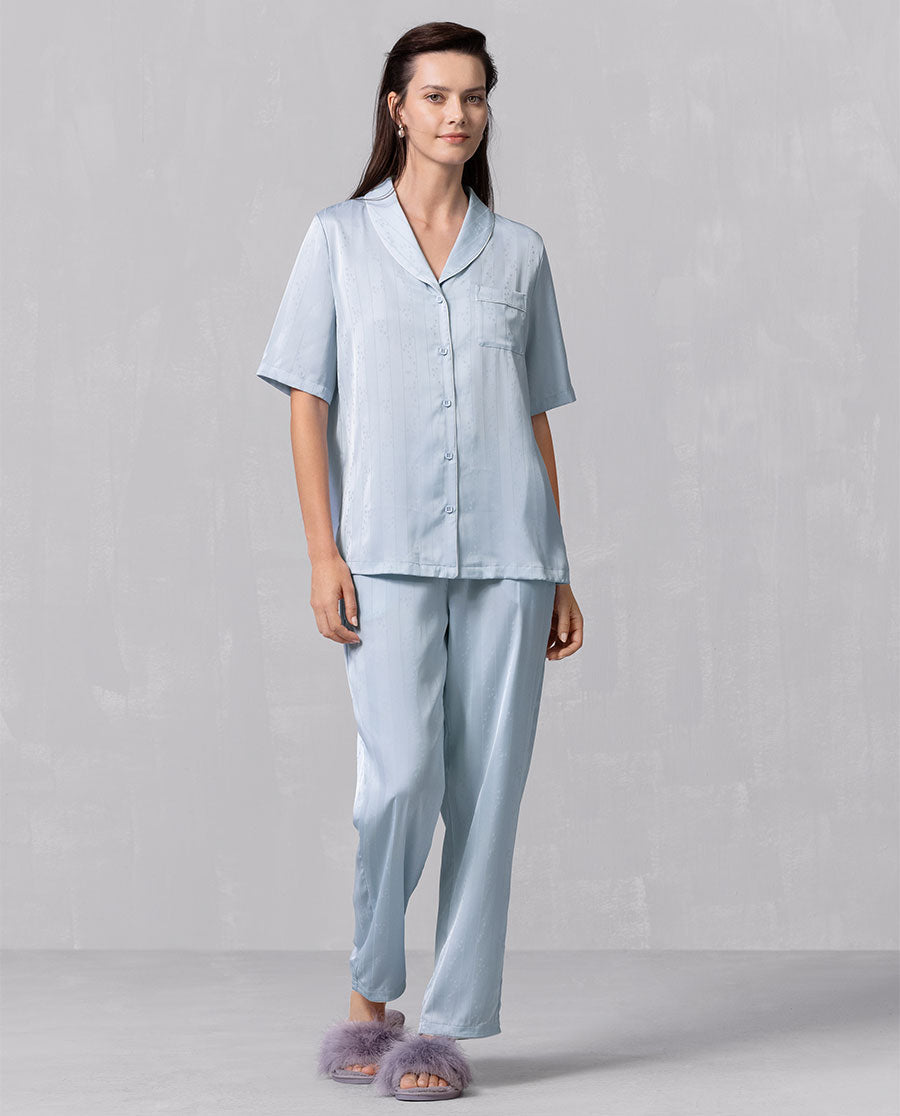 Aimer Short-sleeved Pajama Set