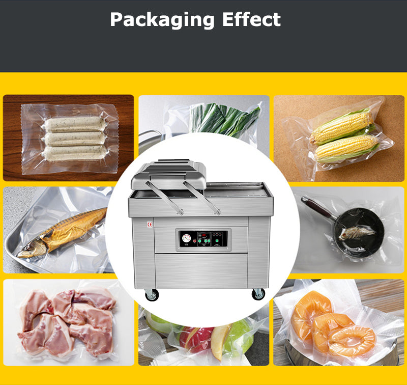 220V Two Chamber Vacuum Packaging Machine