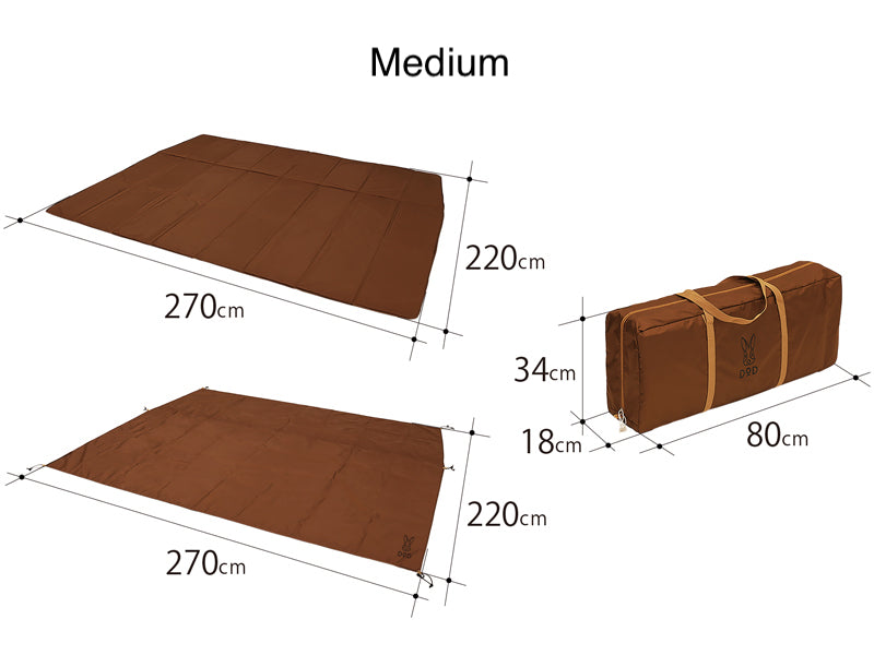 Mat Set for Kamaboko Super Tent