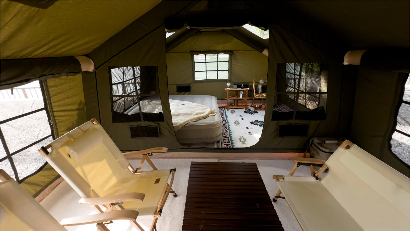 Coody | RBM Inflatable tent  Koala 5 Khaki for 2-6 person