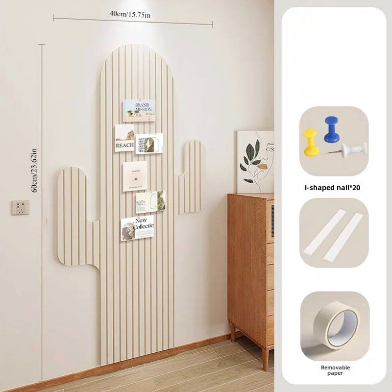 Cactus-Shaped Felt Wall Display Board - YIU9