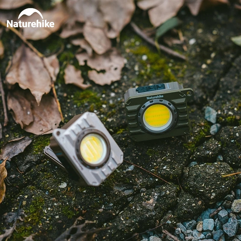 Naturehike GLOW MINI Backpack Light Portable Flashlight Hanging Light Waterproof Rechargeable 1100mAh Adjustable Strap Clip Lamp