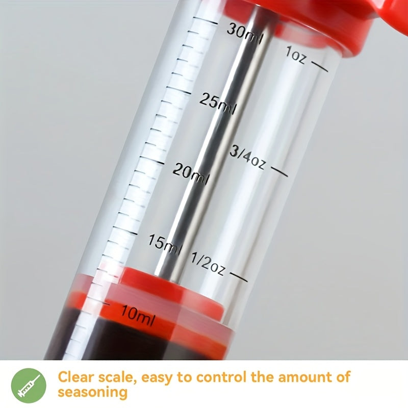 Meat Marinade Syringe Set, Stainless Steel TJR5M8P