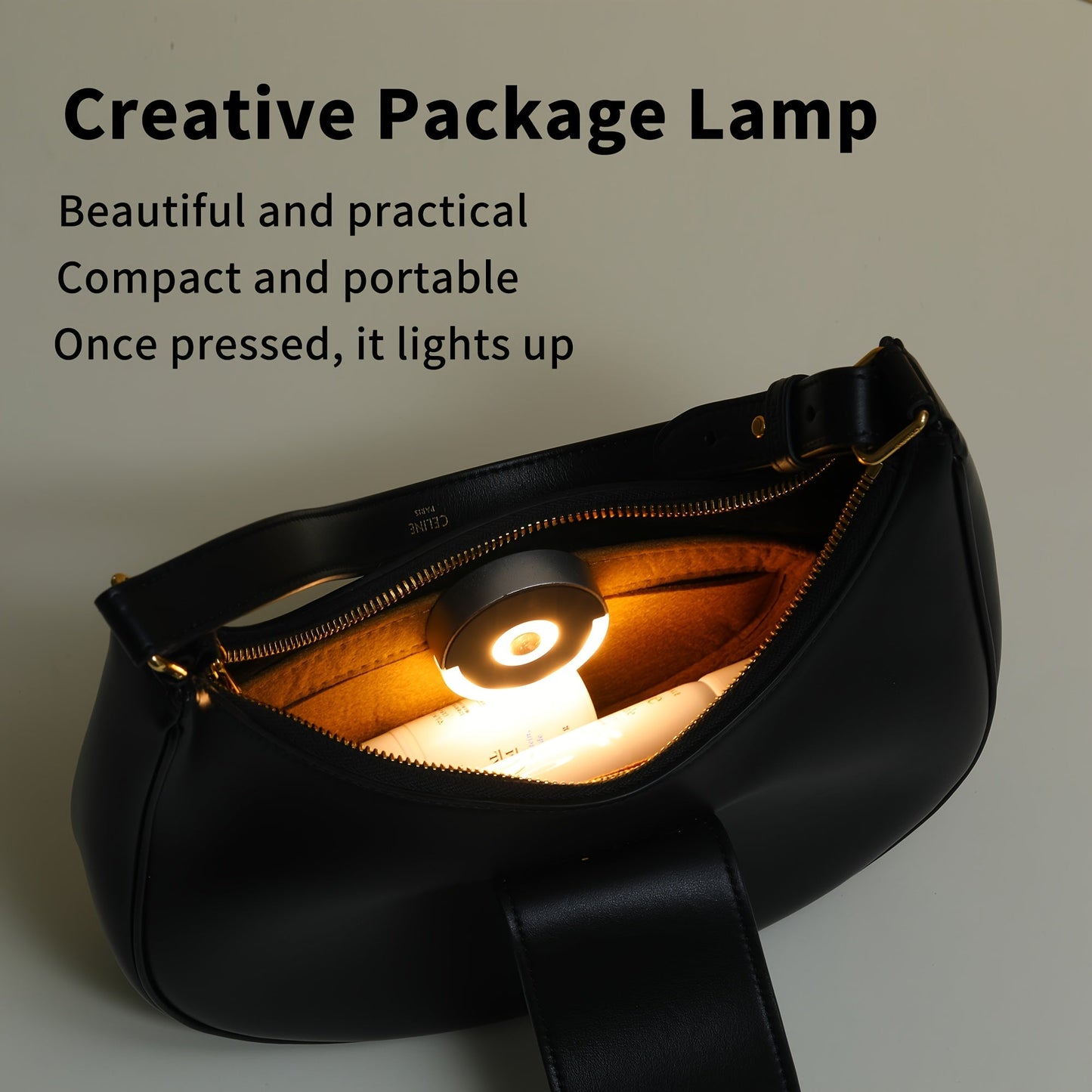 Portable LED Bag Light with Hook-B48J
