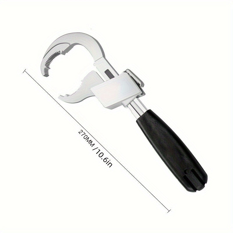 Adjustable Universal Double-Ended Wrench, Open-End Spanner TJR3T7N