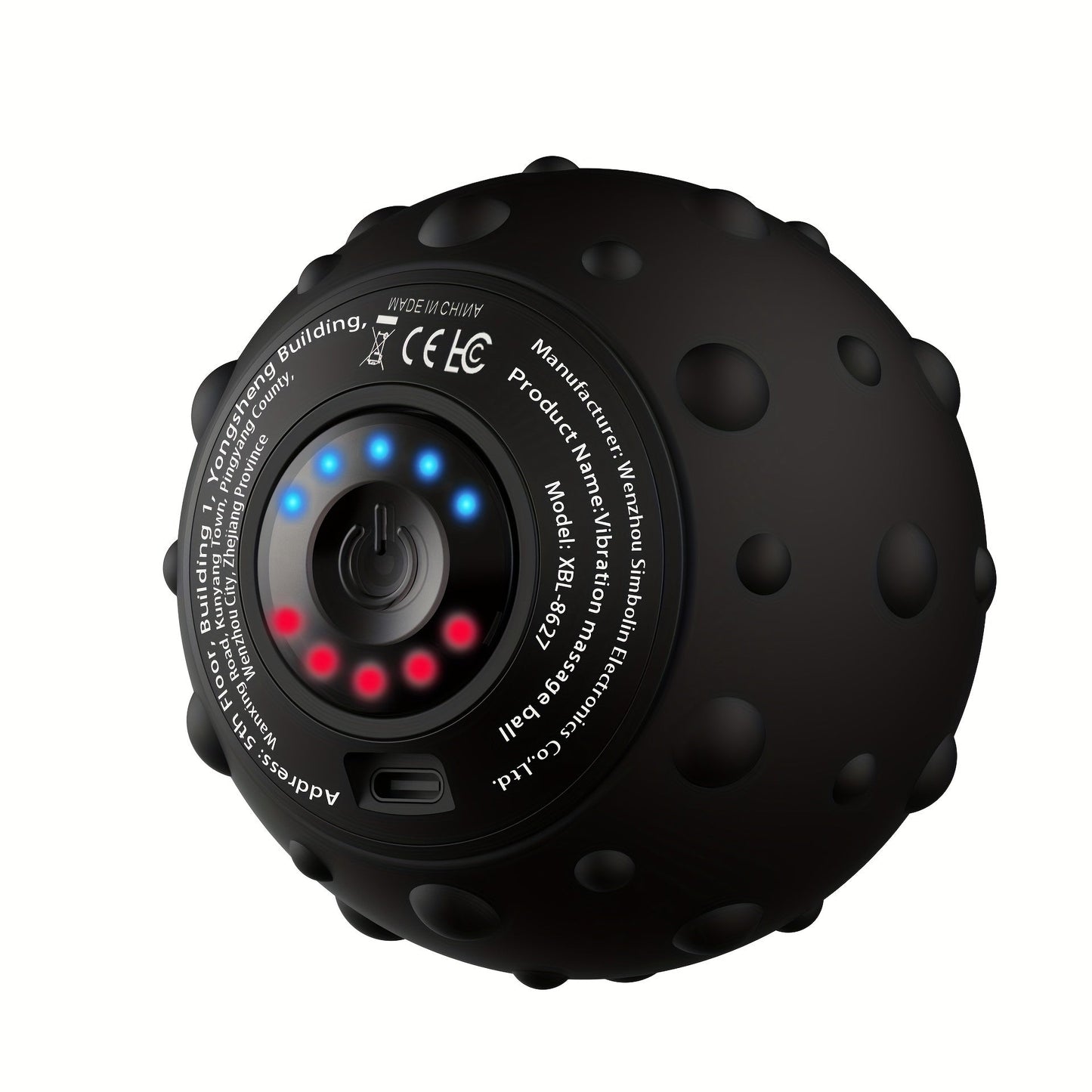5Speed Rechargeable Vibration Massage Ball-MJ5E
