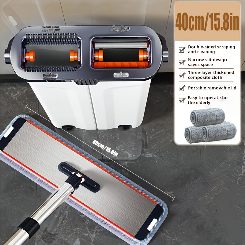 Flat Mop Bucket Set- HMT17FS