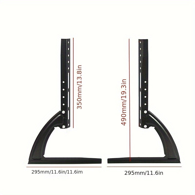 Universal Iron TV Stand Legs, Adjustable for 55-94cm TVs TJR3D7M