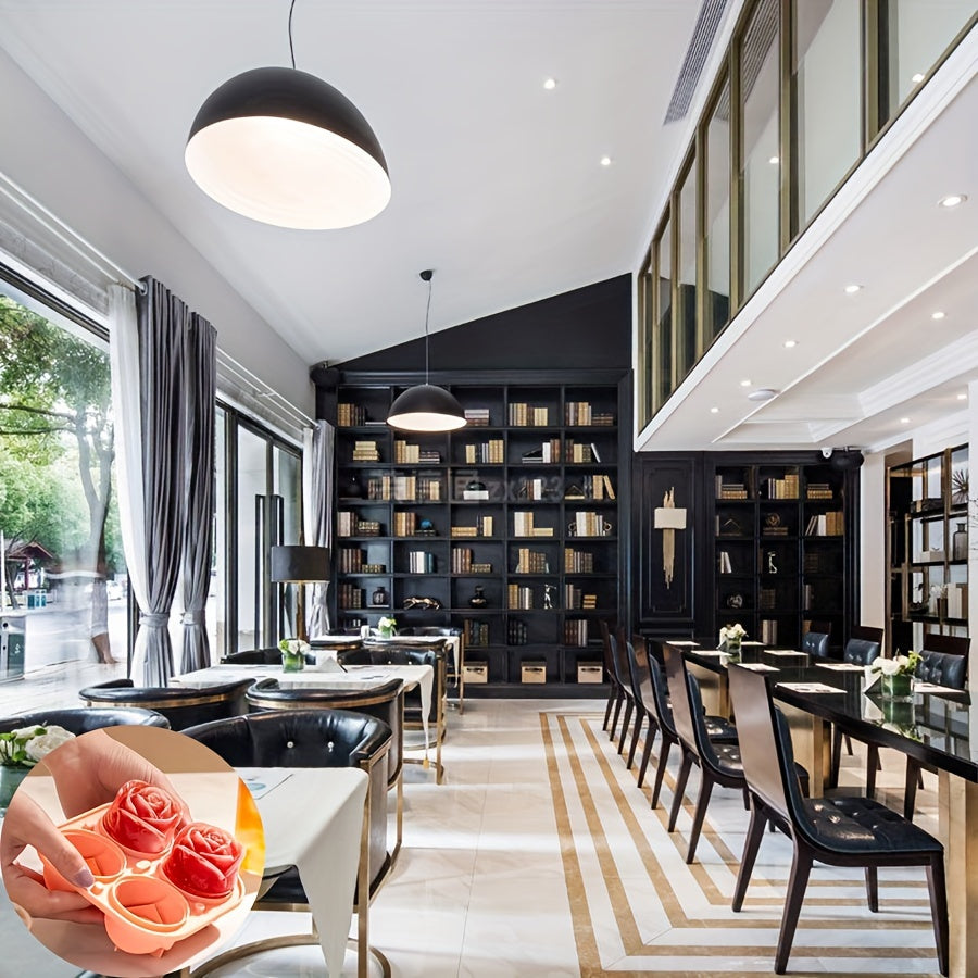 Rose Ice Cube Mold Tray-GZ93