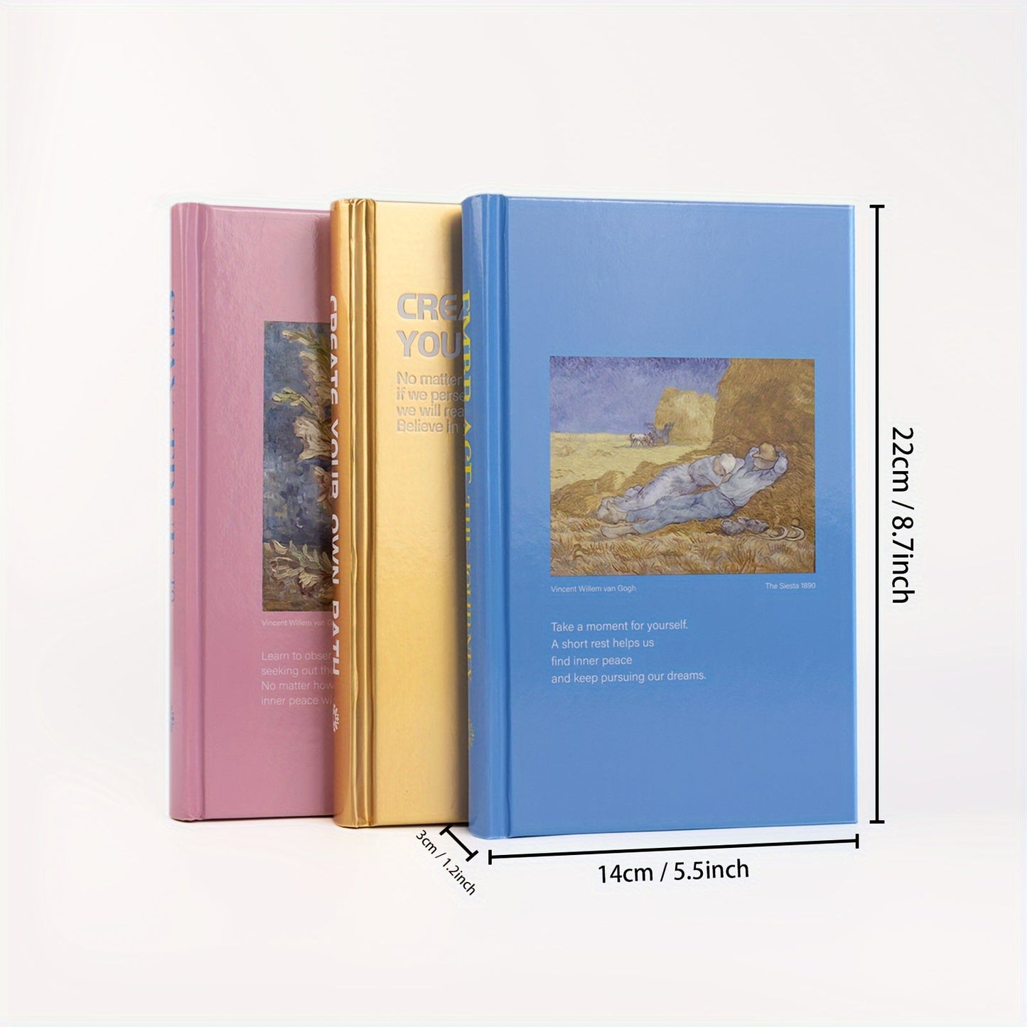 Art Deco 3pcs Decorative Book Set - XVY9