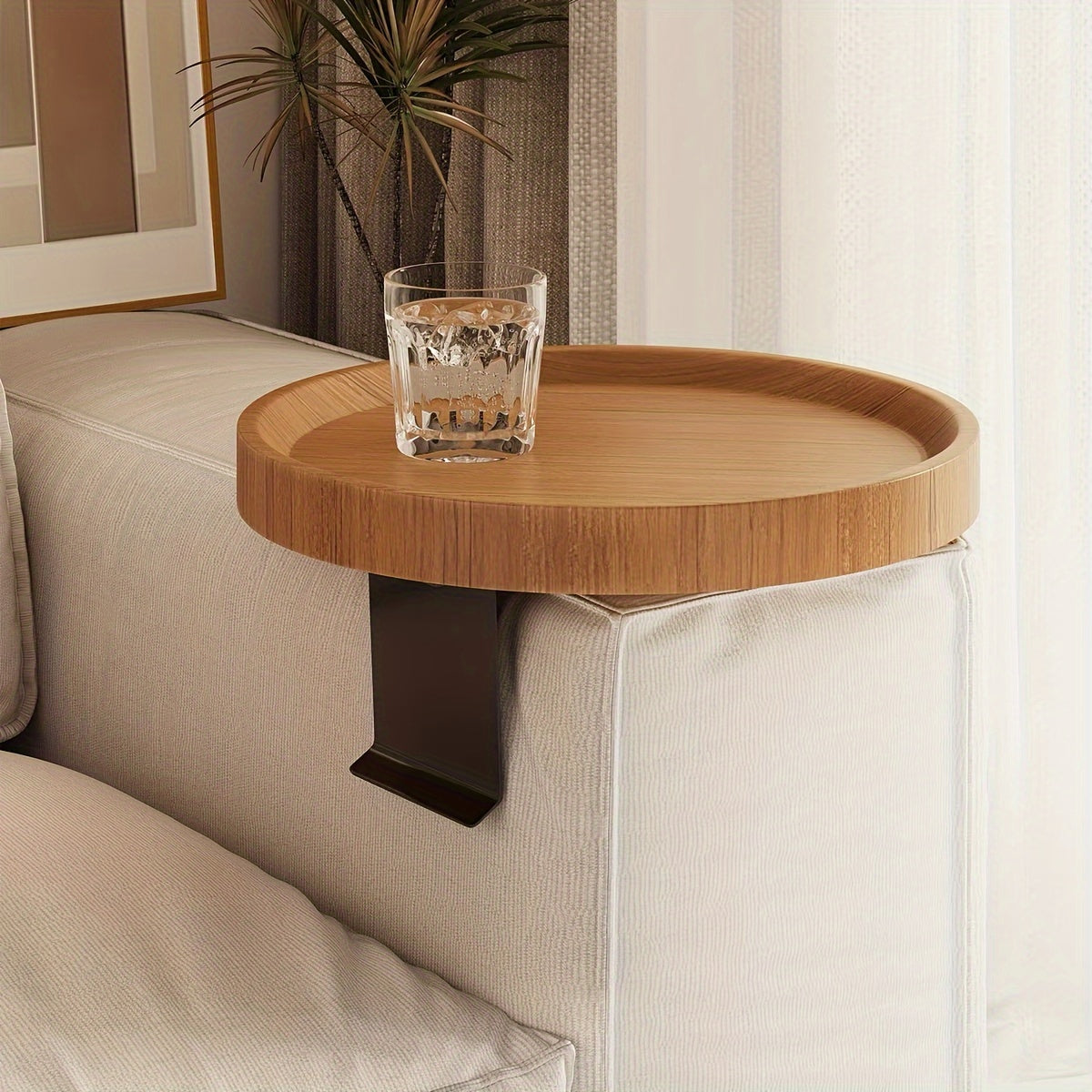Modern Expandable Sofa Arm Table - C2NE