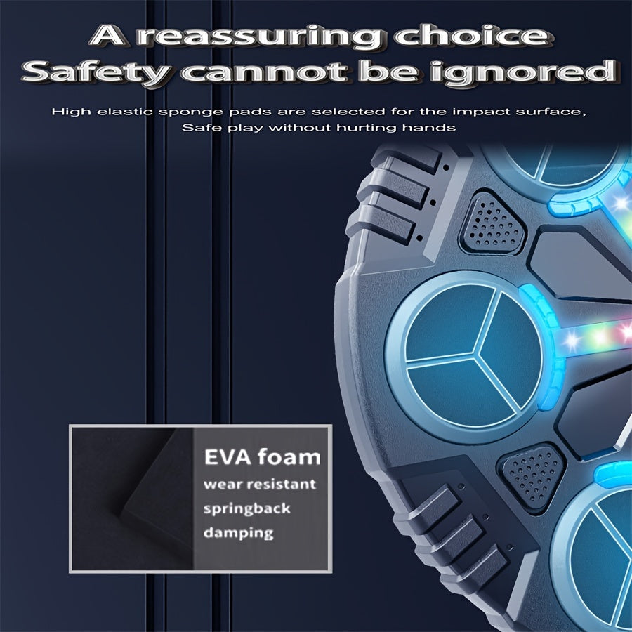 Electronic Boxing Board with 6 Targets and Light Effects TJR3M9V