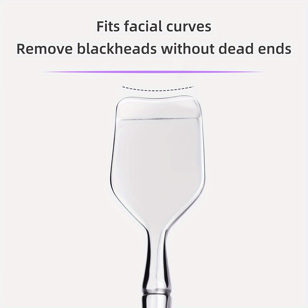 Stainless Steel Blackhead Scraper, Leather Set TJR6L7P