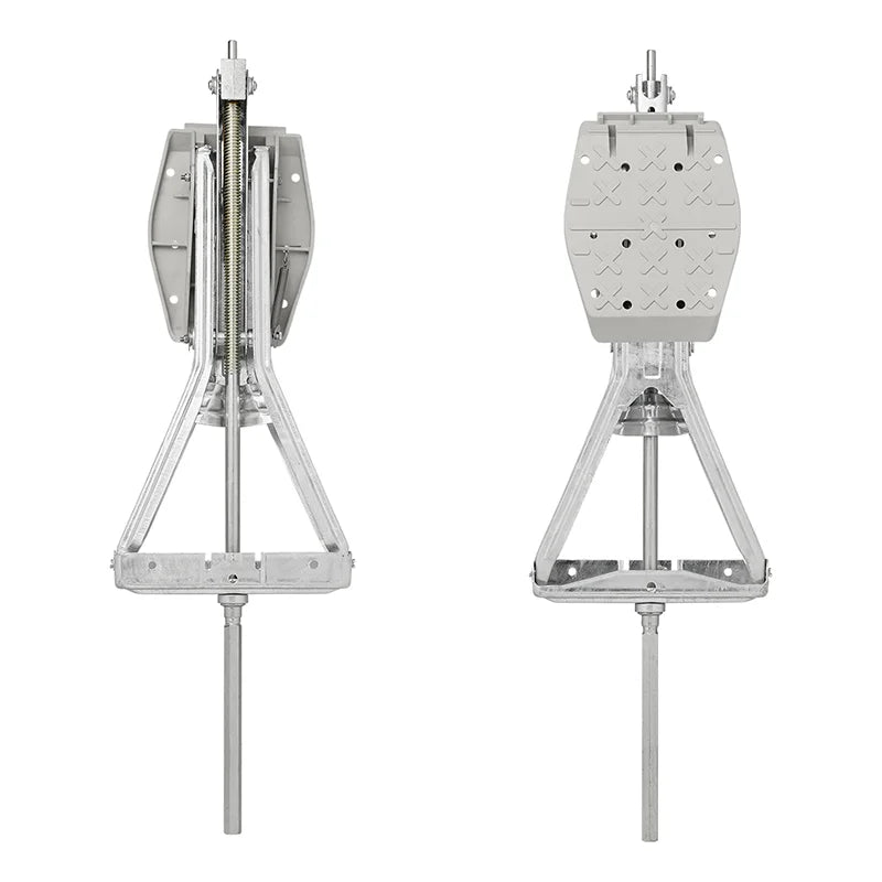 ProPlus Caravanhoeksteun 1000kg 605x280mm H:470mm incl. stabilisatievoet en verlengd uitdraaimechanisme