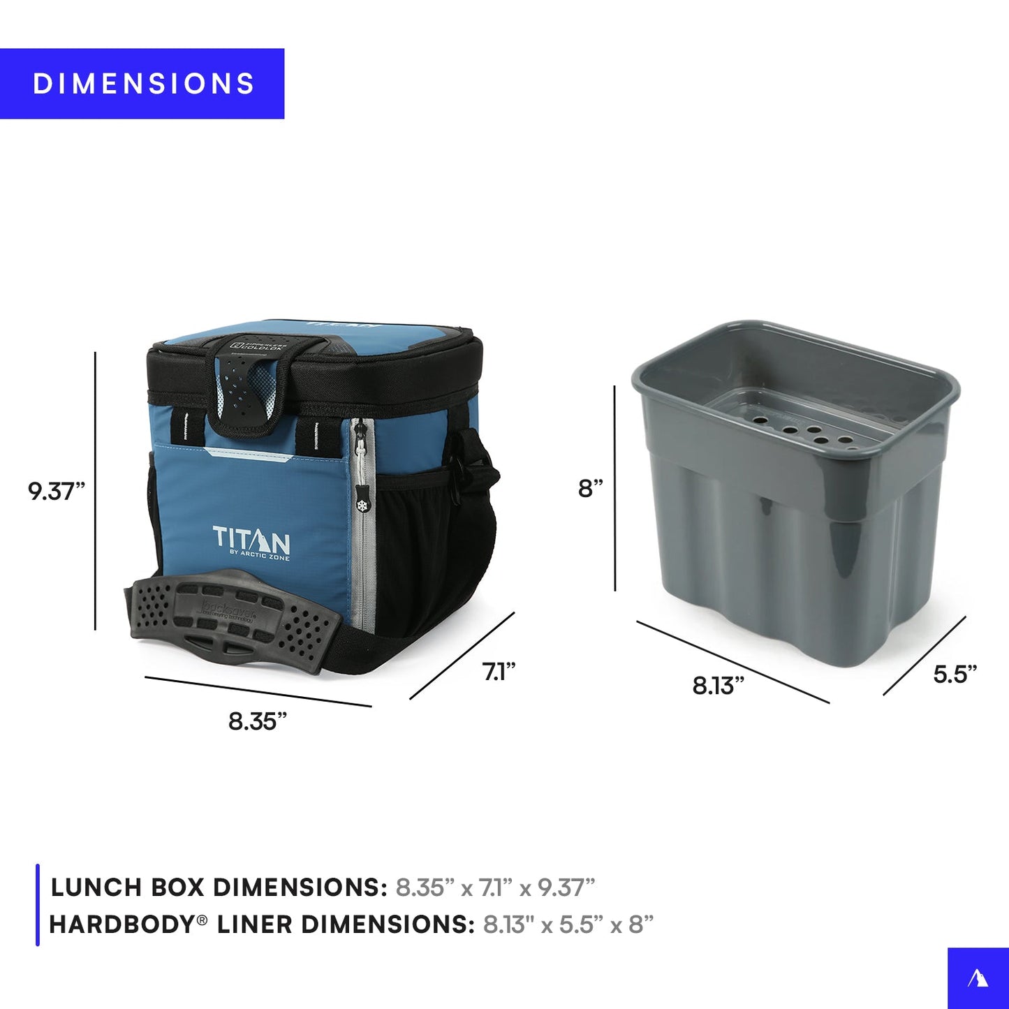 Fridge Cold Zipperless™ Lunch Box