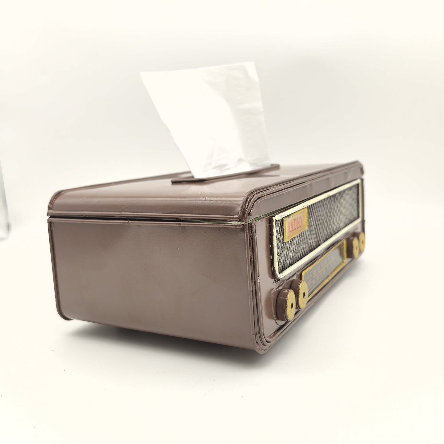 Retro Radio Tissue Box- HMT24TB