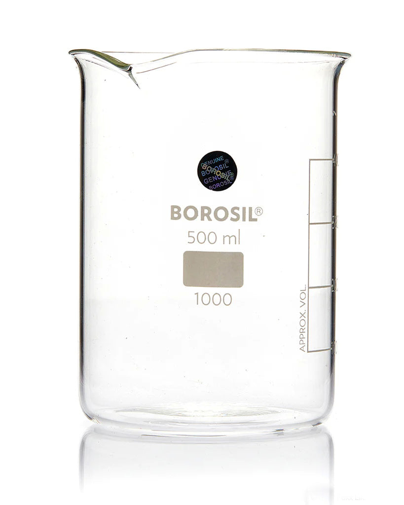 Beaker Glass Borosil