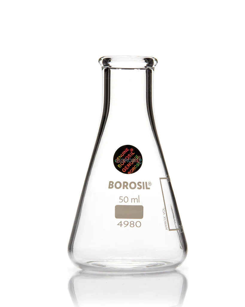 Conical Flask Glass Borosil