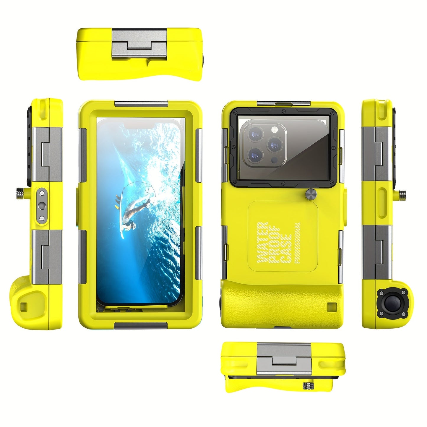 Durable 15m Waterproof Diving Phone Case with Lanyard-95OF