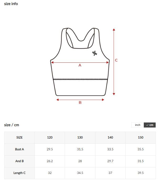 XELLA™ Kids Crop Bra Top