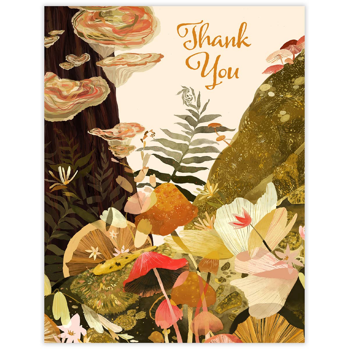 Waterknot - Fungi Thank You Card