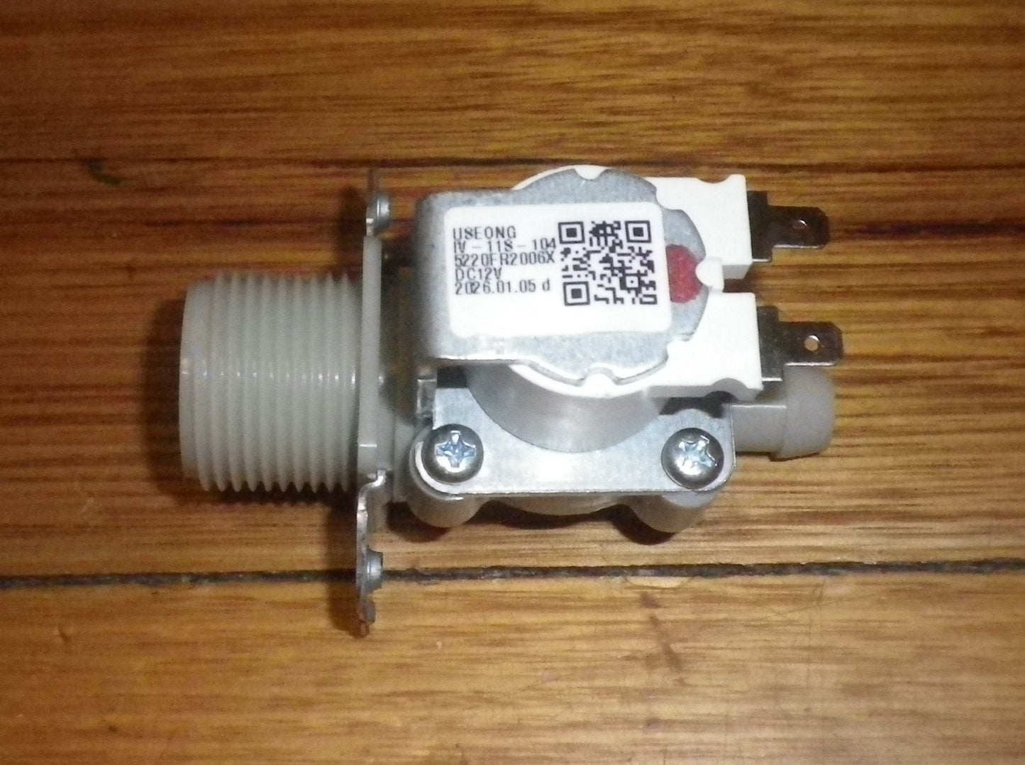 LG 10mm Straight Through Single 12volt Hot Inlet Valve - Part # 5220FR2006X