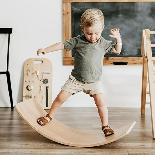 Children’s Balance Board Seesaw Sensory Toy for Focus & Balance TJR1V6P