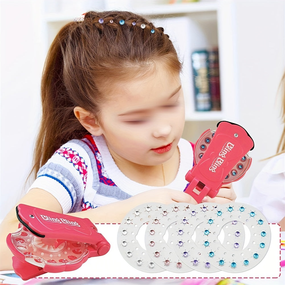 BlingingBlitz DIY Hair Accessory Drill Set for Bead Decoration TJR7N4K