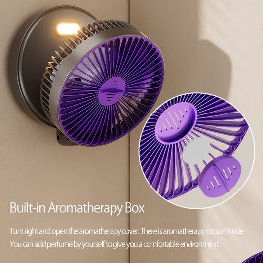 Rechargeable Circulation Fan with Adjustable Speeds - TJR3Q4Y