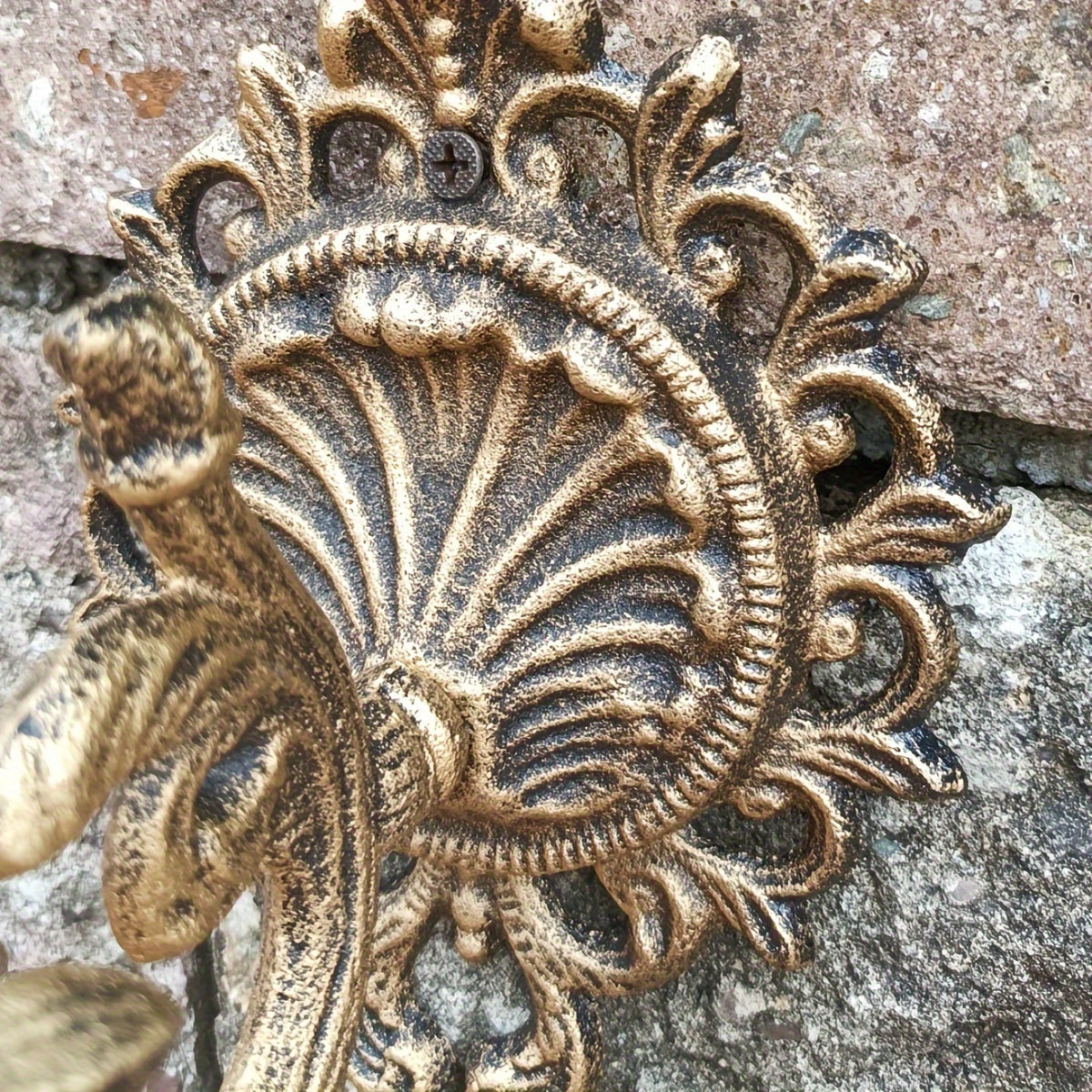 Vintage Romantic Iron Candle Sconce - FN2L