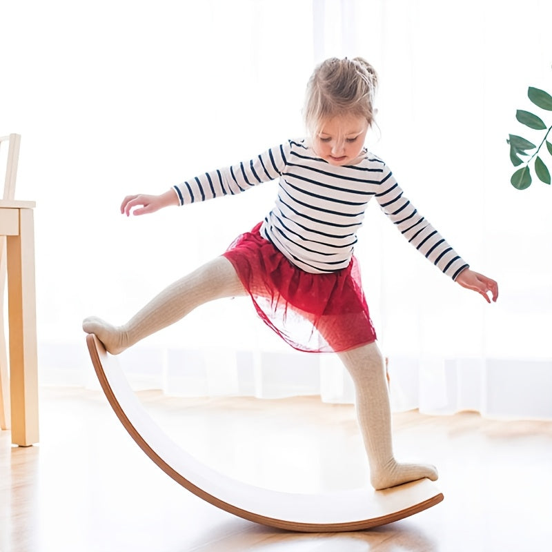 Children’s Balance Board Seesaw Sensory Toy for Focus & Balance TJR1V6P