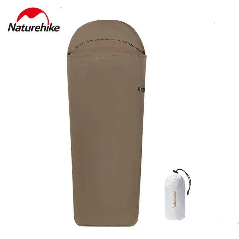 Naturehike FIREWORKS Sleeping Bag Liner Portable Ultralight Skin Friendly Thermal Warm Summer Insert Velvet Lining Sleeping Bag 128g Nylon Low Elastic