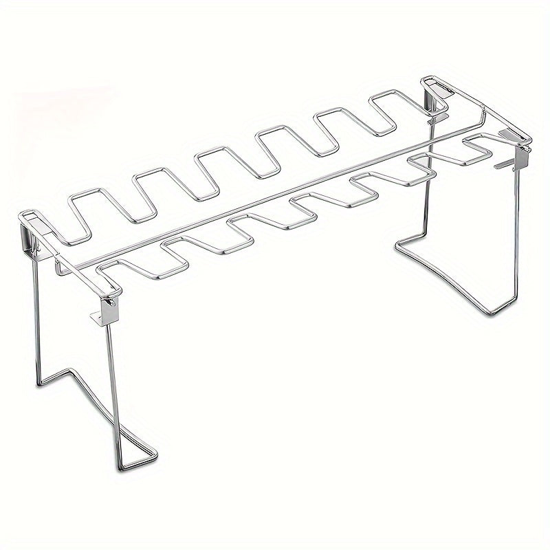 Stainless Steel Chicken Leg & Wing Rack, Foldable TJR9D3X