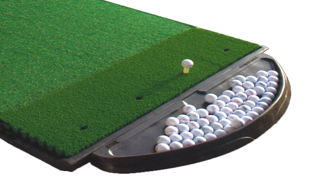 Fiberbuilt Half-Moon Molded Rubber Ball Tray