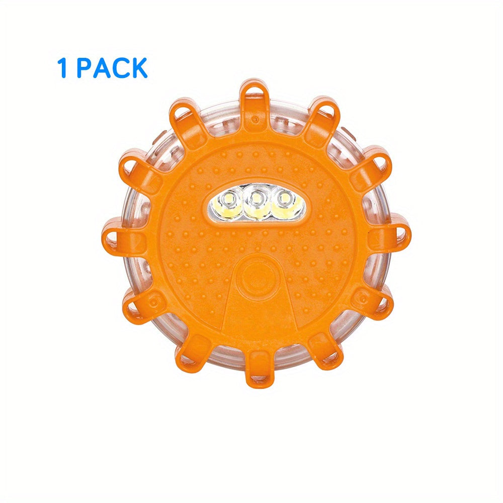 LED Road Flare, 15 LED Lights, Emergency Warning for Vehicles TJR6T3Z